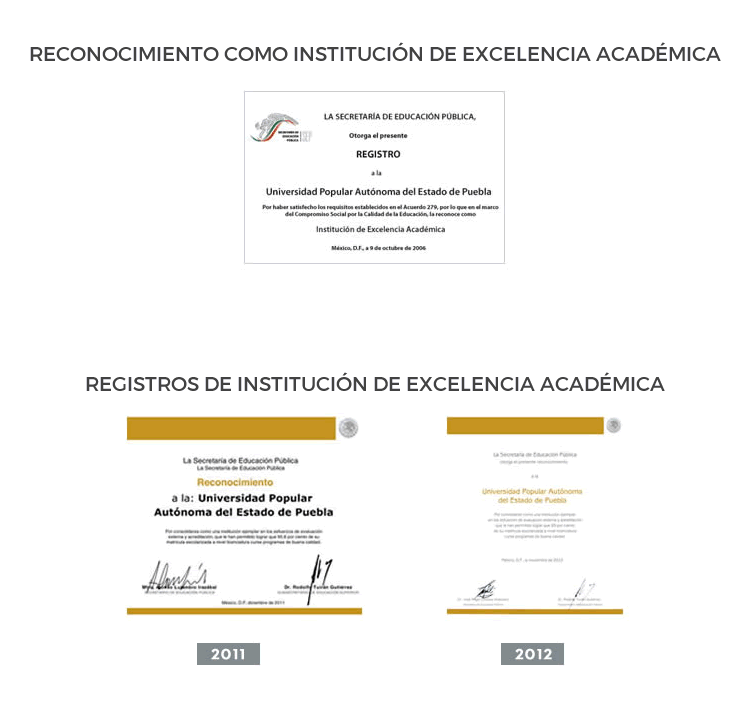 Reconocimiento SEP